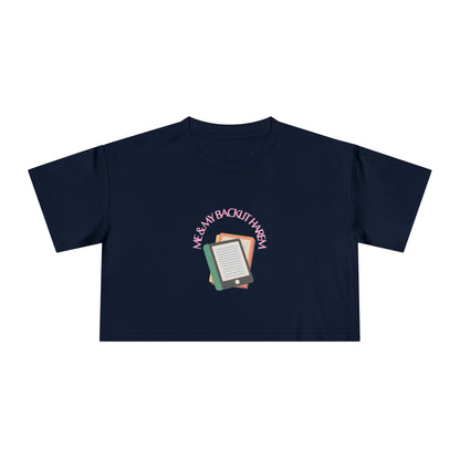 Backlit Harem Crop Tee