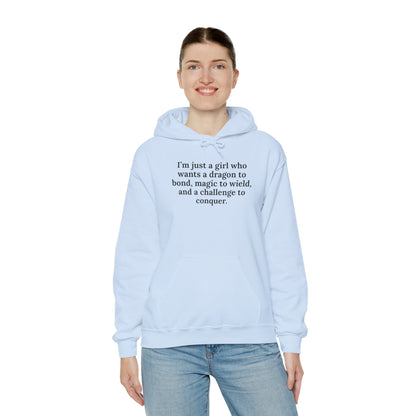 Just A Girl Hoodie