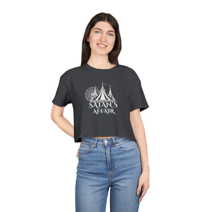 Sibby Dark Crop Tee