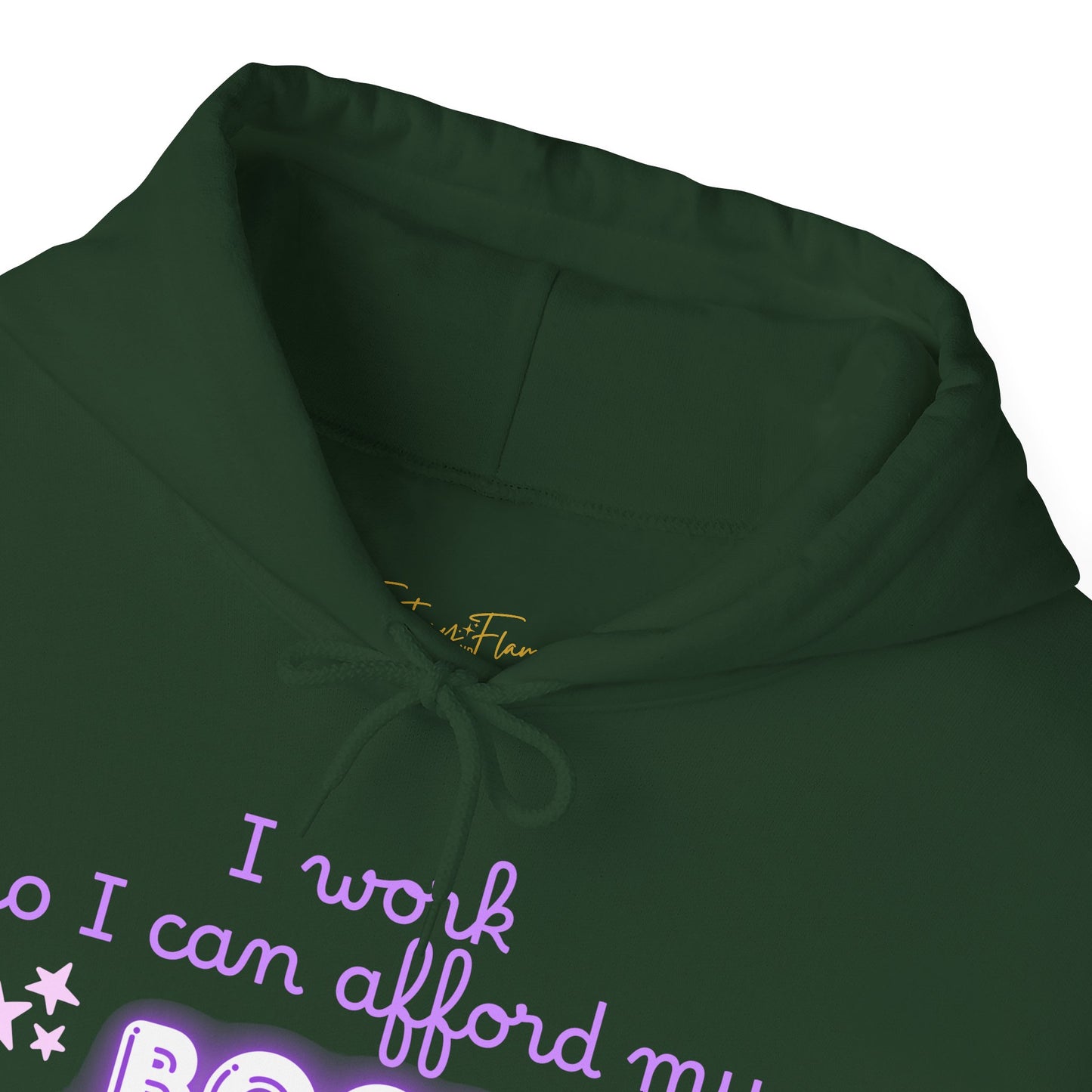 I Work to Afford My Book Addiction Hoodie