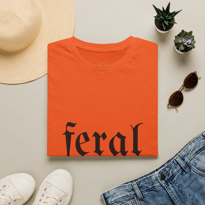 Feral Reader Cotton T-Shirt