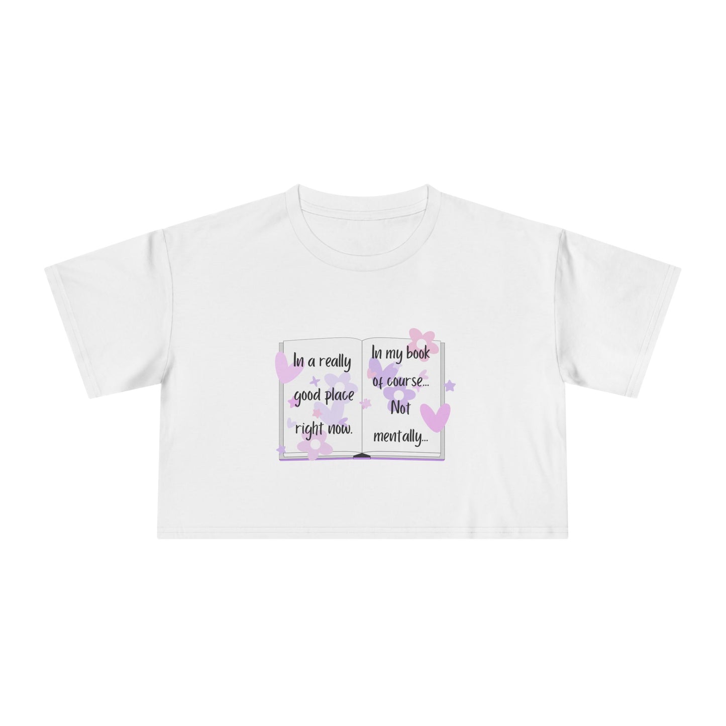 In A Good Place Crop Tee