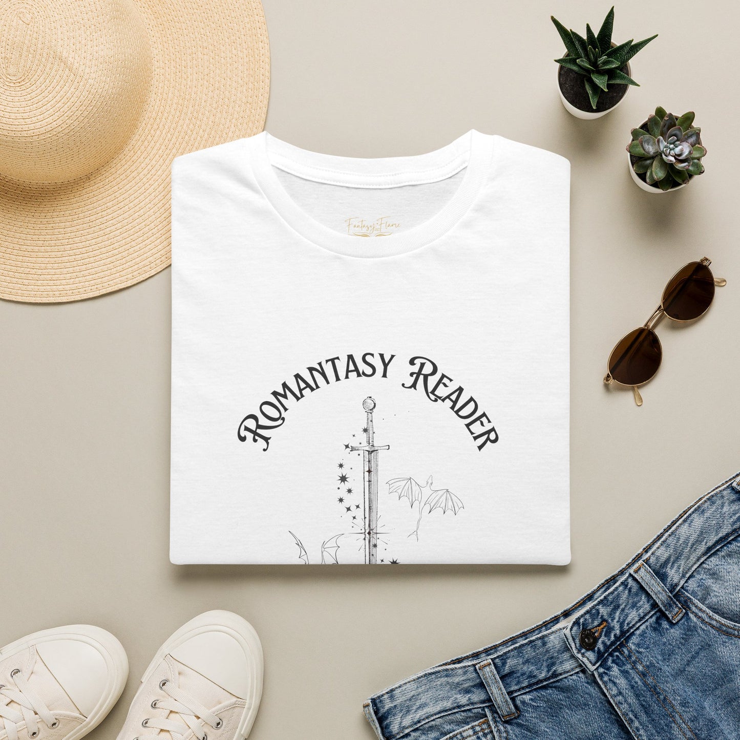 Romantasy Reader Cotton T-Shirt