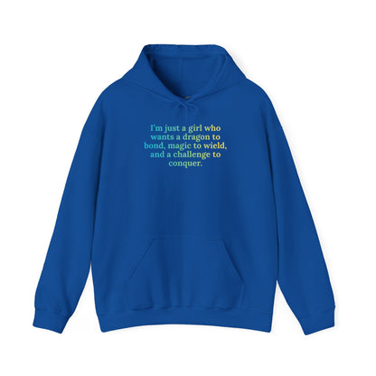 Just A Girl Hoodie (alt)