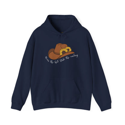 Wear the Hat. Ride the Cowboy Hoodie