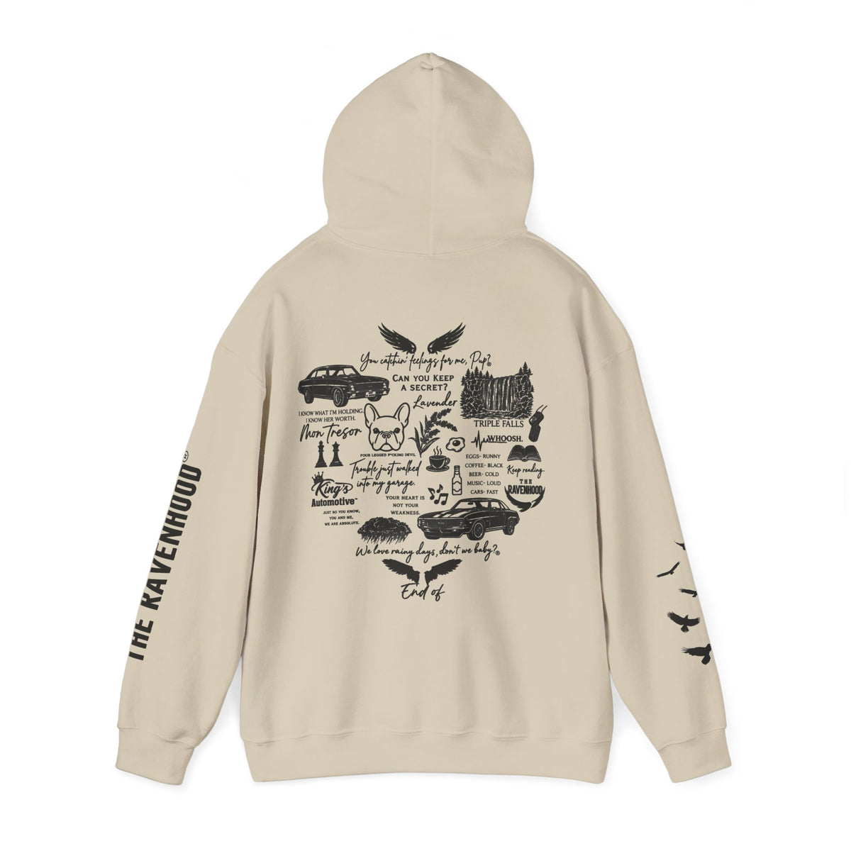 Officially Licensed The Ravenhood Feature Hoodie