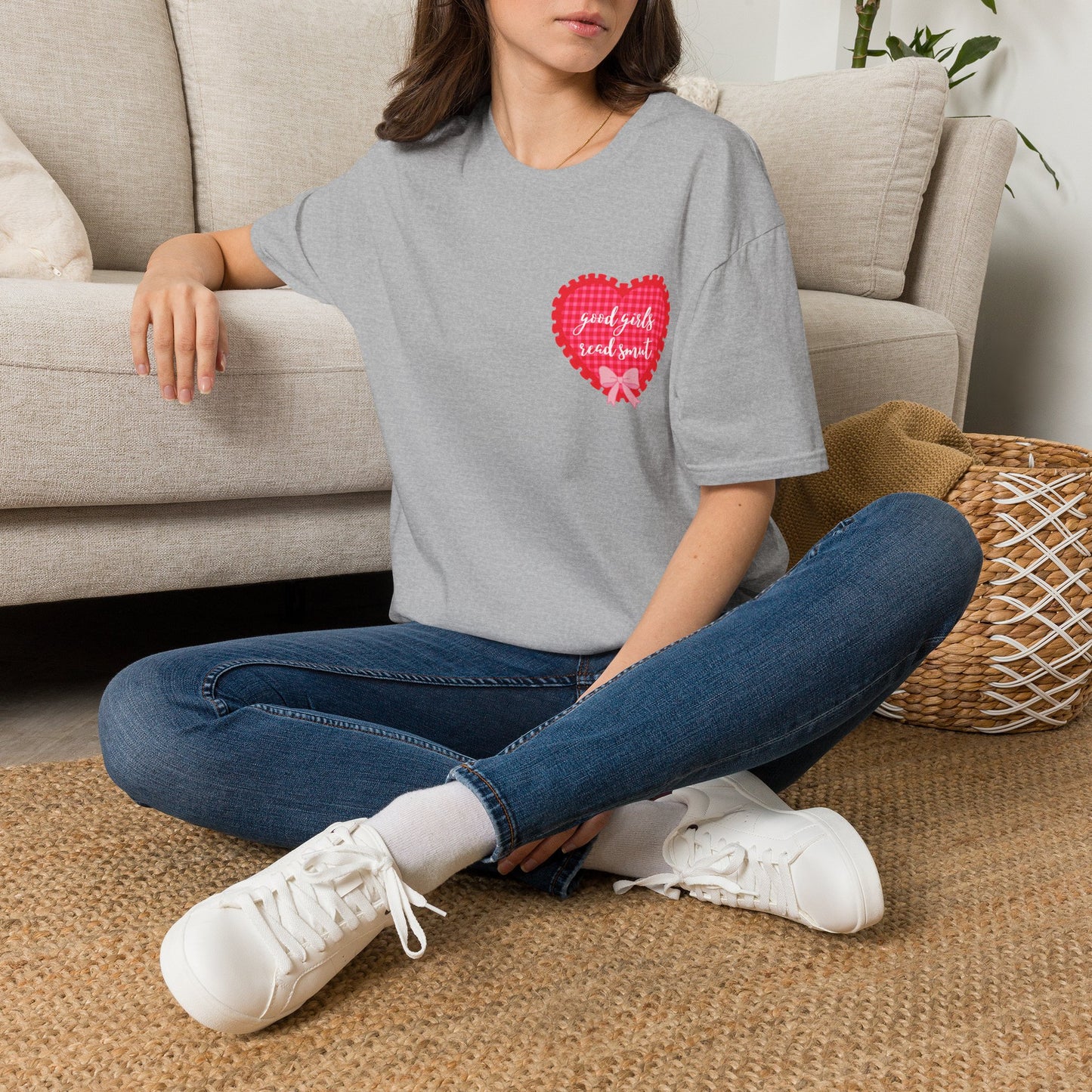 Good Girls Read Smut Cotton T-Shirt