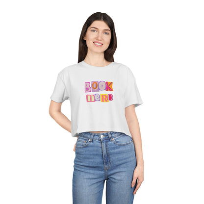 Book Nerd Crop Tee