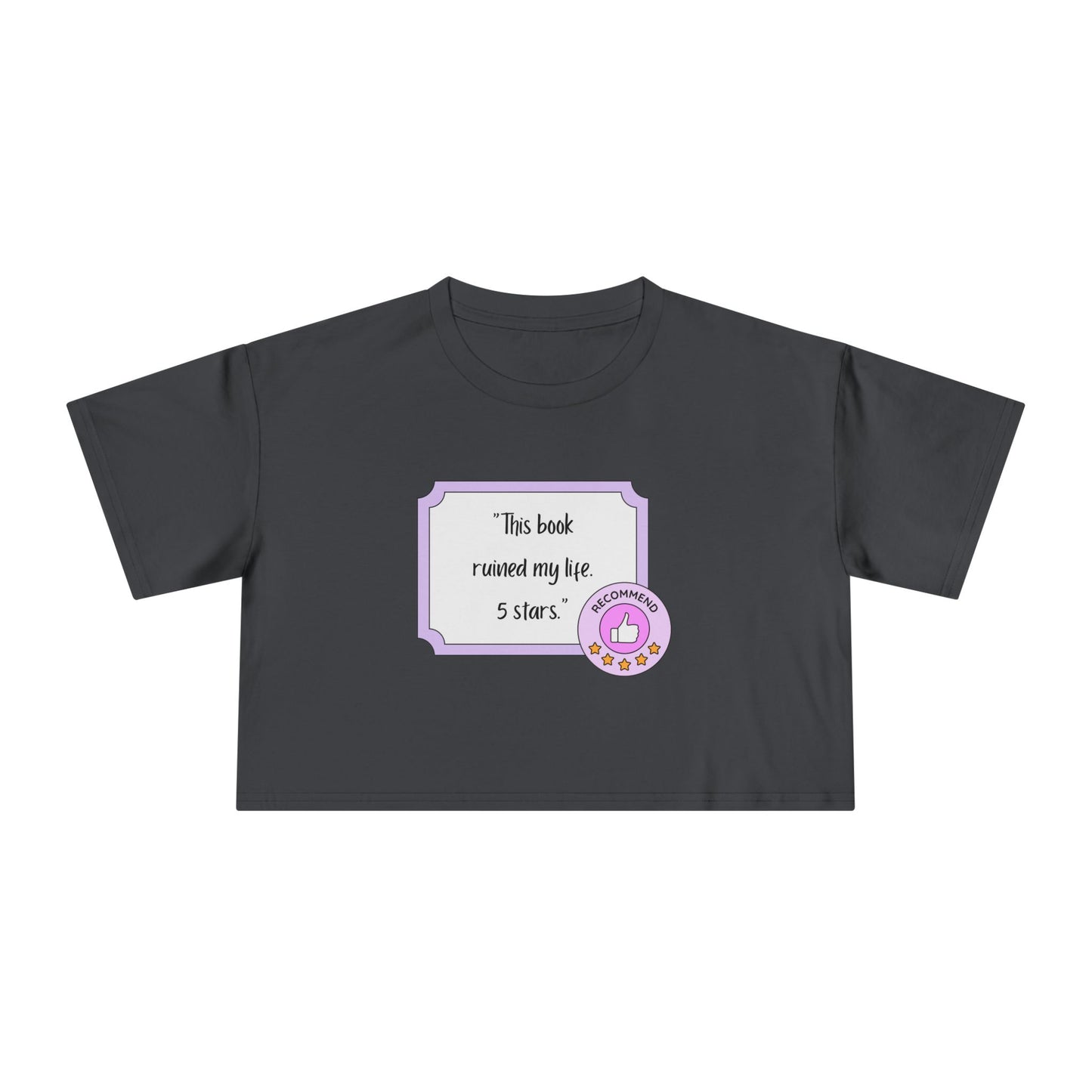This Book Ruined My Life Crop Tee