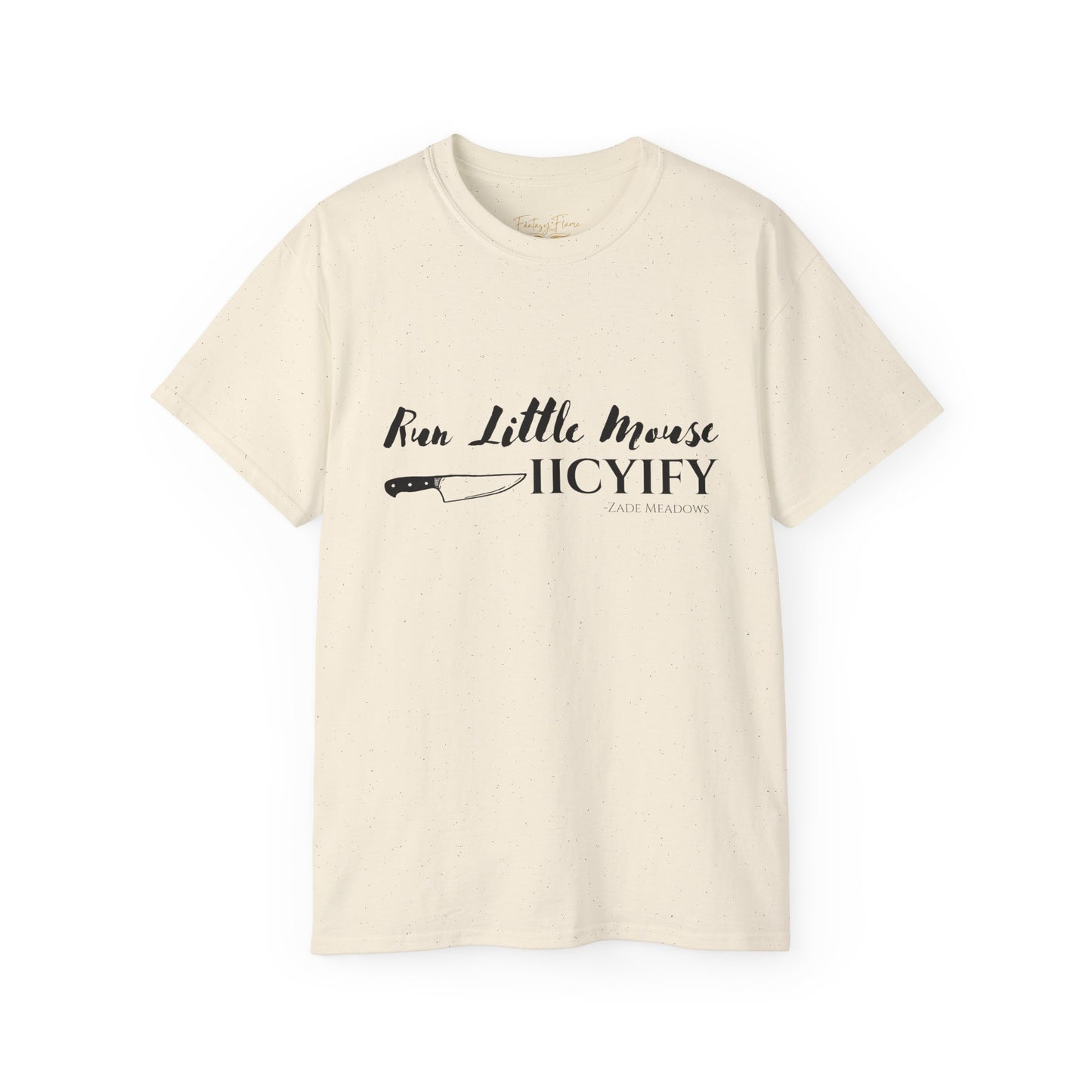 Run Little Mouse Light Cotton T-shirt