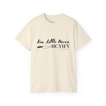 Run Little Mouse Light Cotton T-shirt