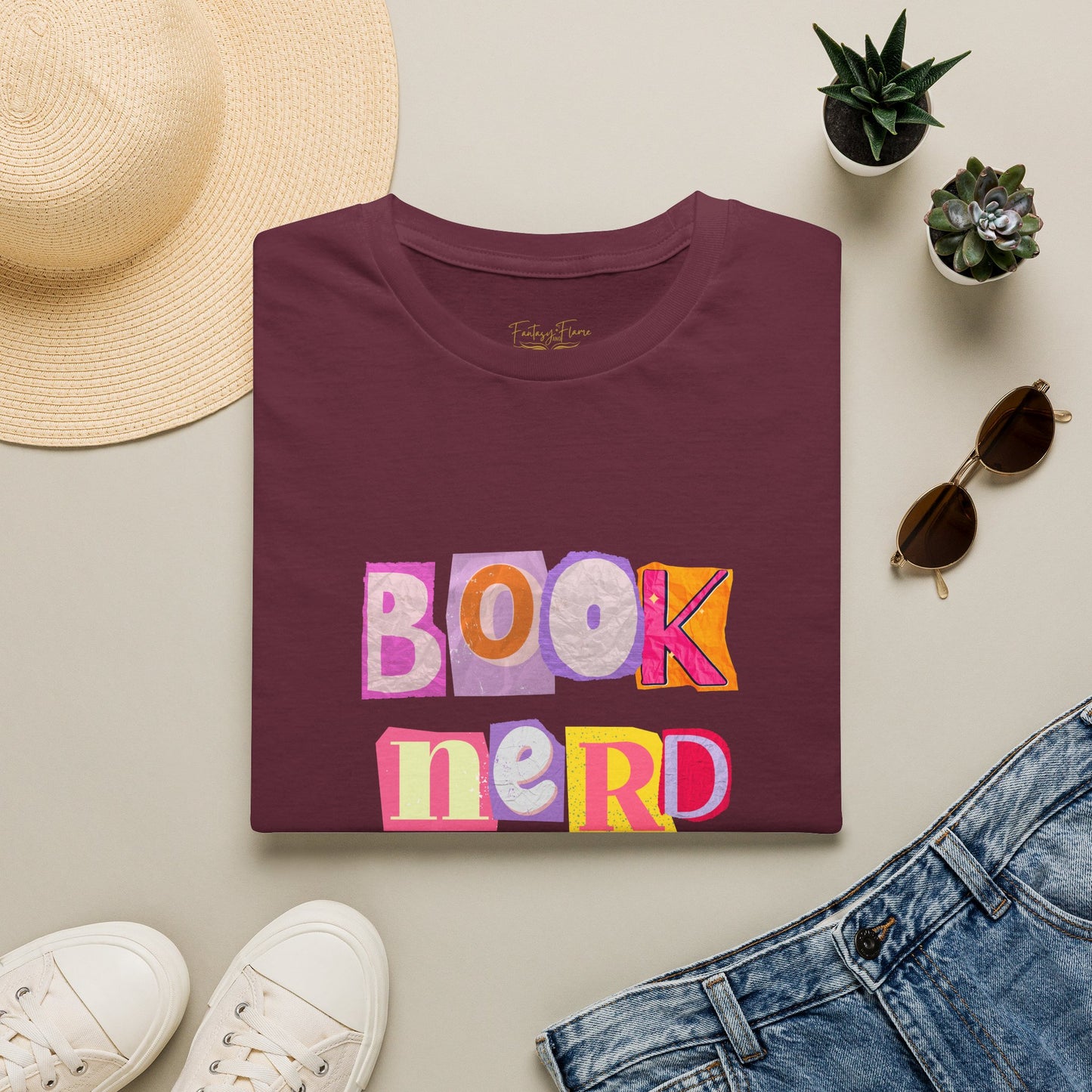Book Nerd Cotton T-Shirt