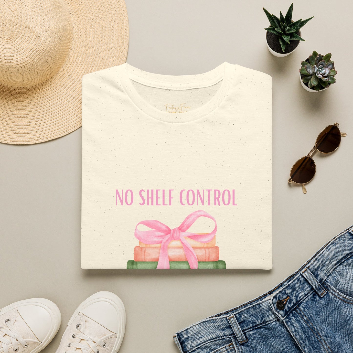 No Shelf Control cotton T-Shirt