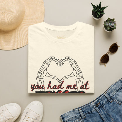You Had Me At Trigger Warning Cotton T-Shirt