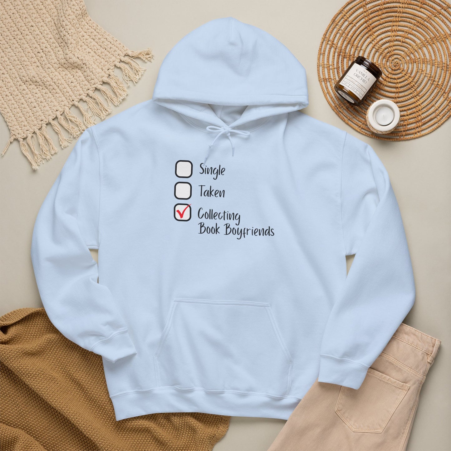 Collecting Book Boyfriends Hoodie