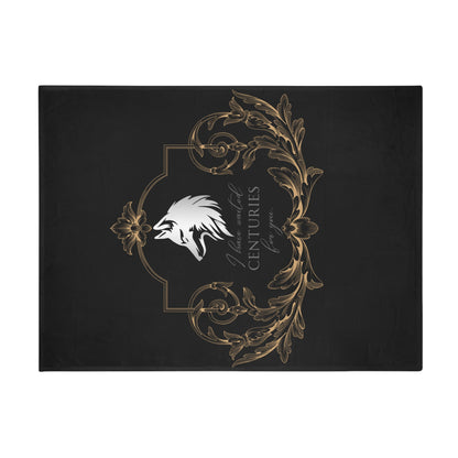 Officially Licensed Anassa Centuries Plush Fleece Blanket - Black