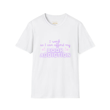 Book Addiction Cotton T-Shirt