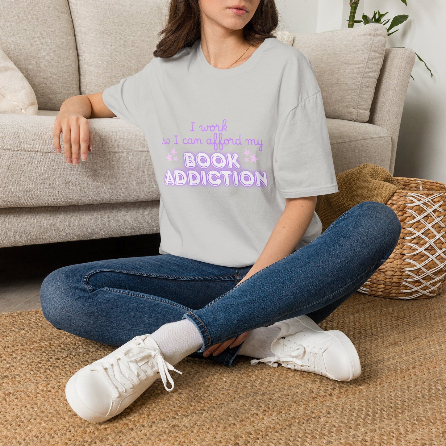 Book Addiction Cotton T-Shirt