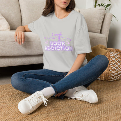 Book Addiction Cotton T-Shirt