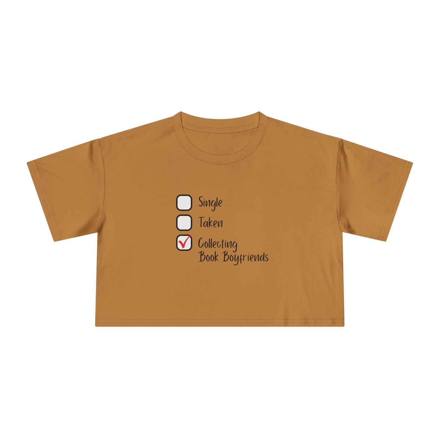 Collecting Book Boyfriends Crop Tee
