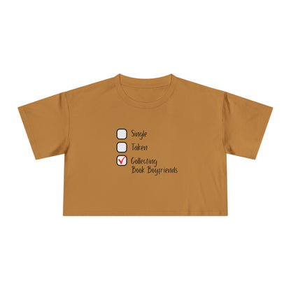Collecting Book Boyfriends Crop Tee