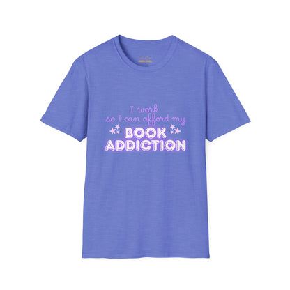 Book Addiction Cotton T-Shirt