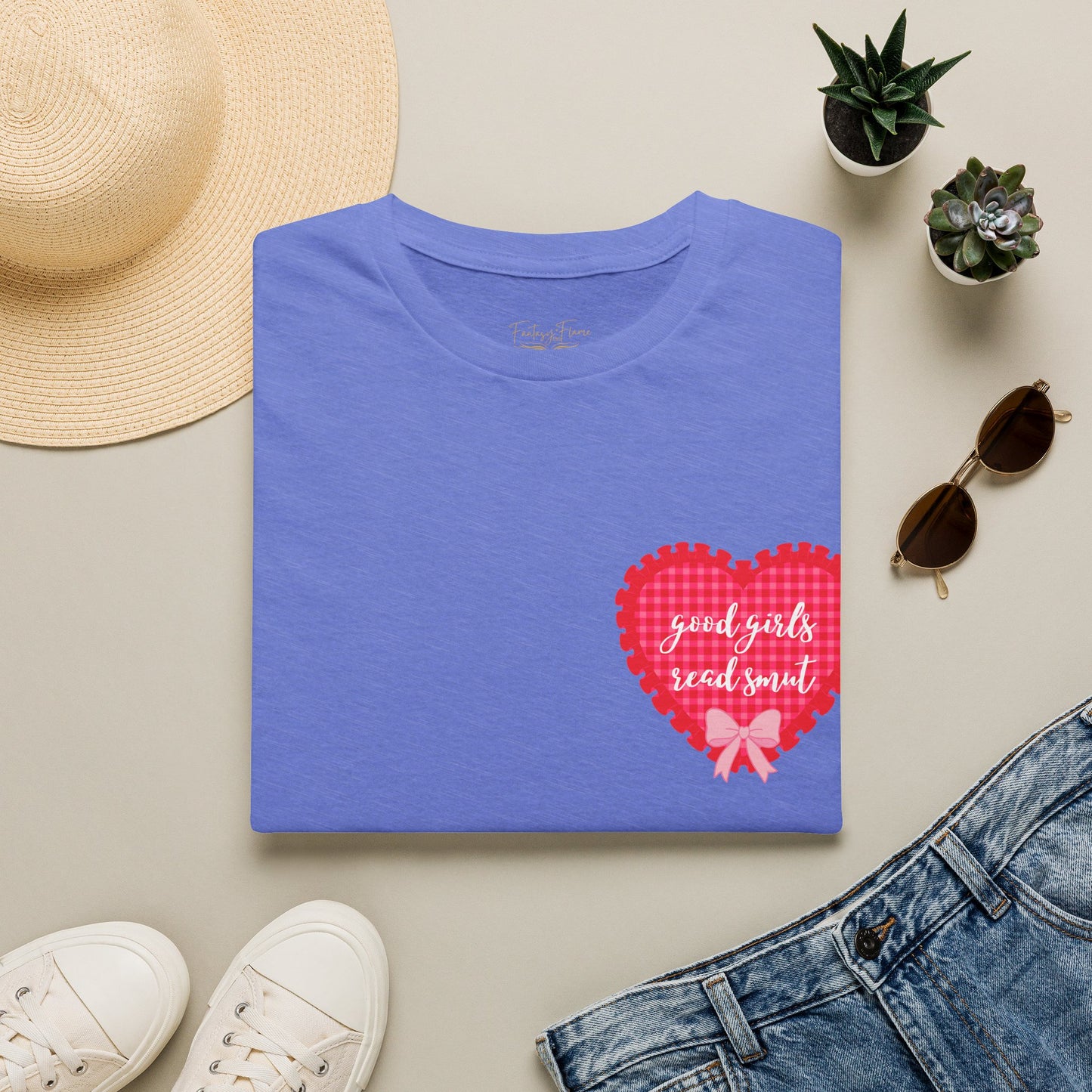 Good Girls Read Smut Cotton T-Shirt