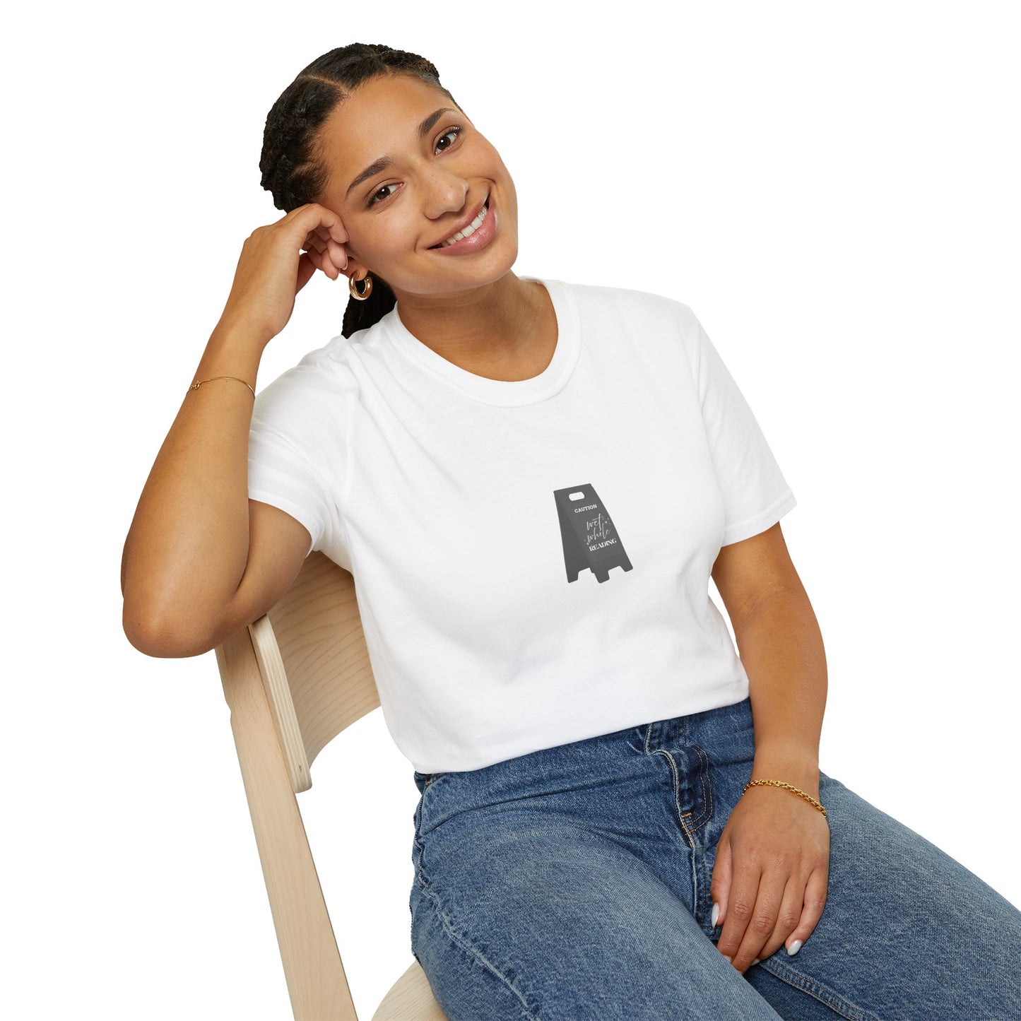 Wet While Reading Cotton T-Shirt