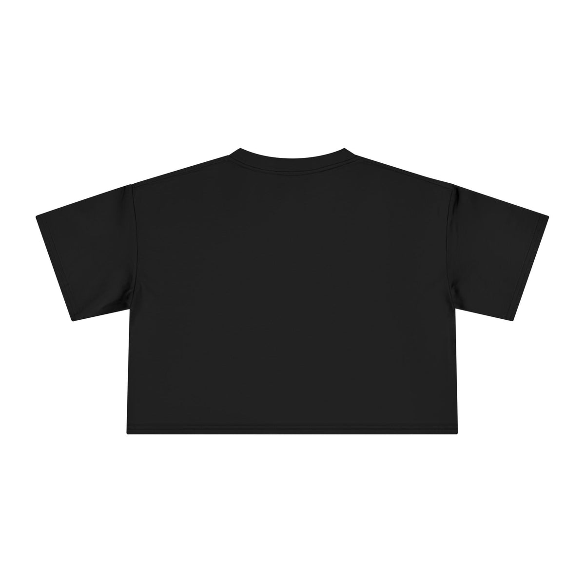 Officially Licensed Halloweenie White Script Crop Tee