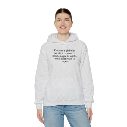 Just A Girl Hoodie
