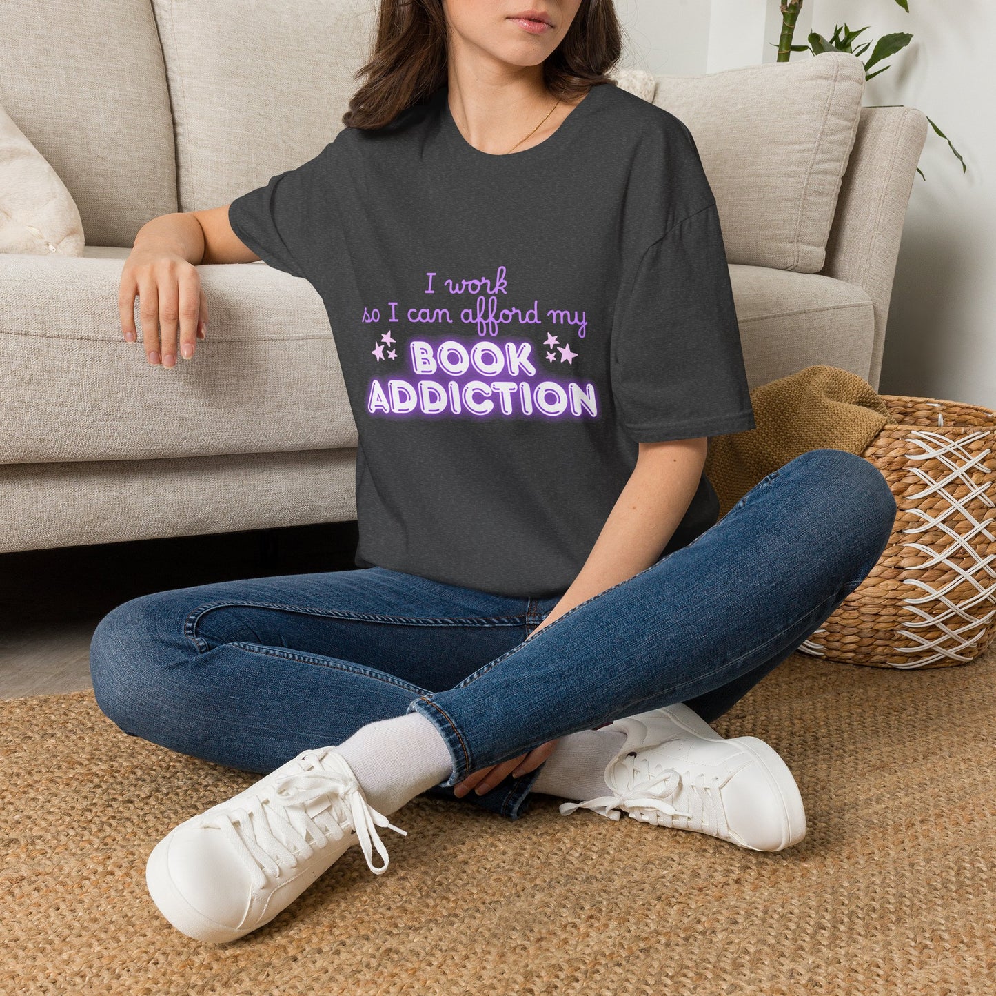Book Addiction Cotton T-Shirt