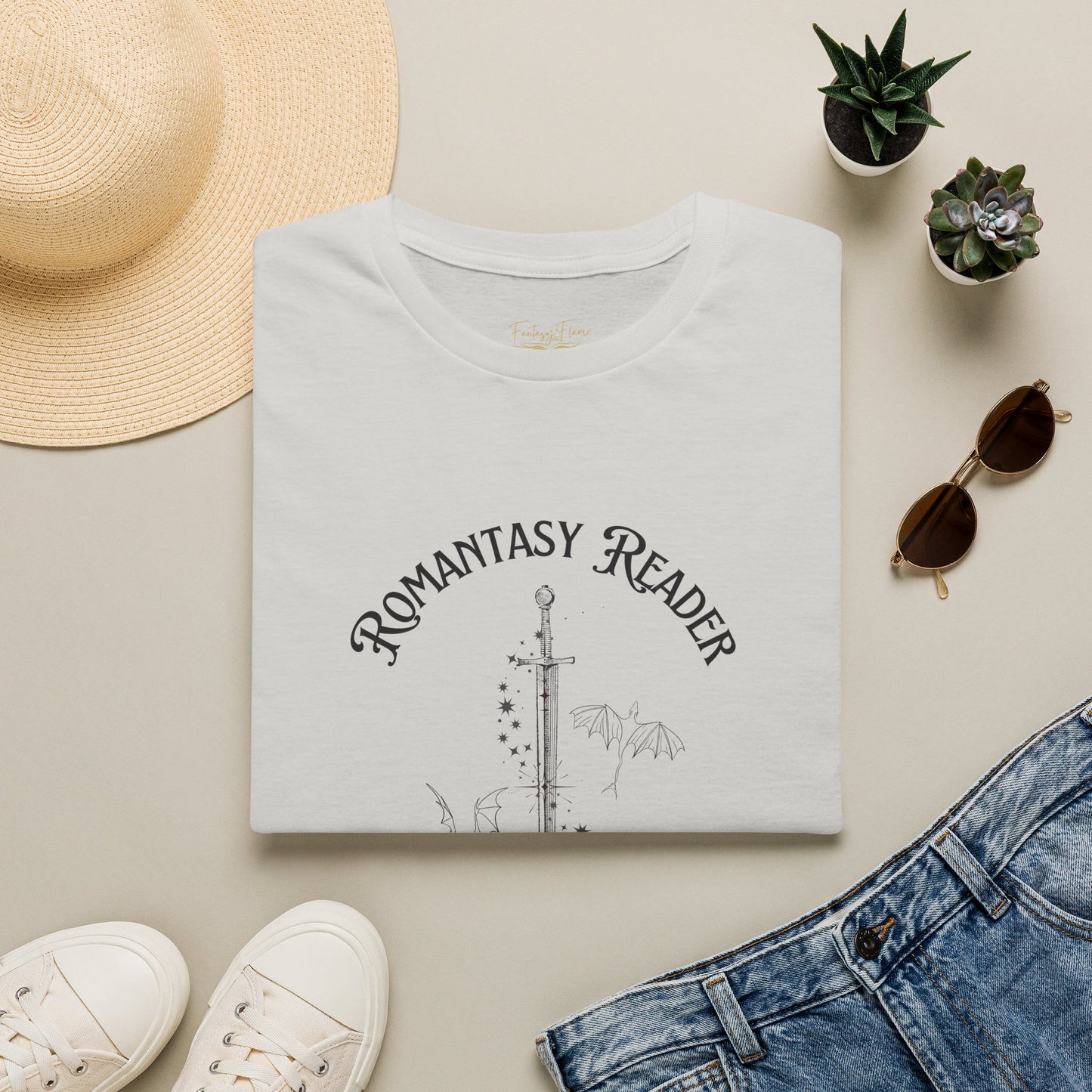 Romantasy Reader Cotton T-Shirt