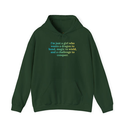 Just A Girl Hoodie (alt)