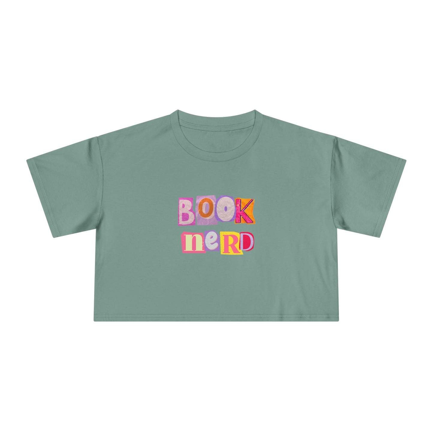 Book Nerd Crop Tee