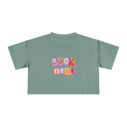 Book Nerd Crop Tee