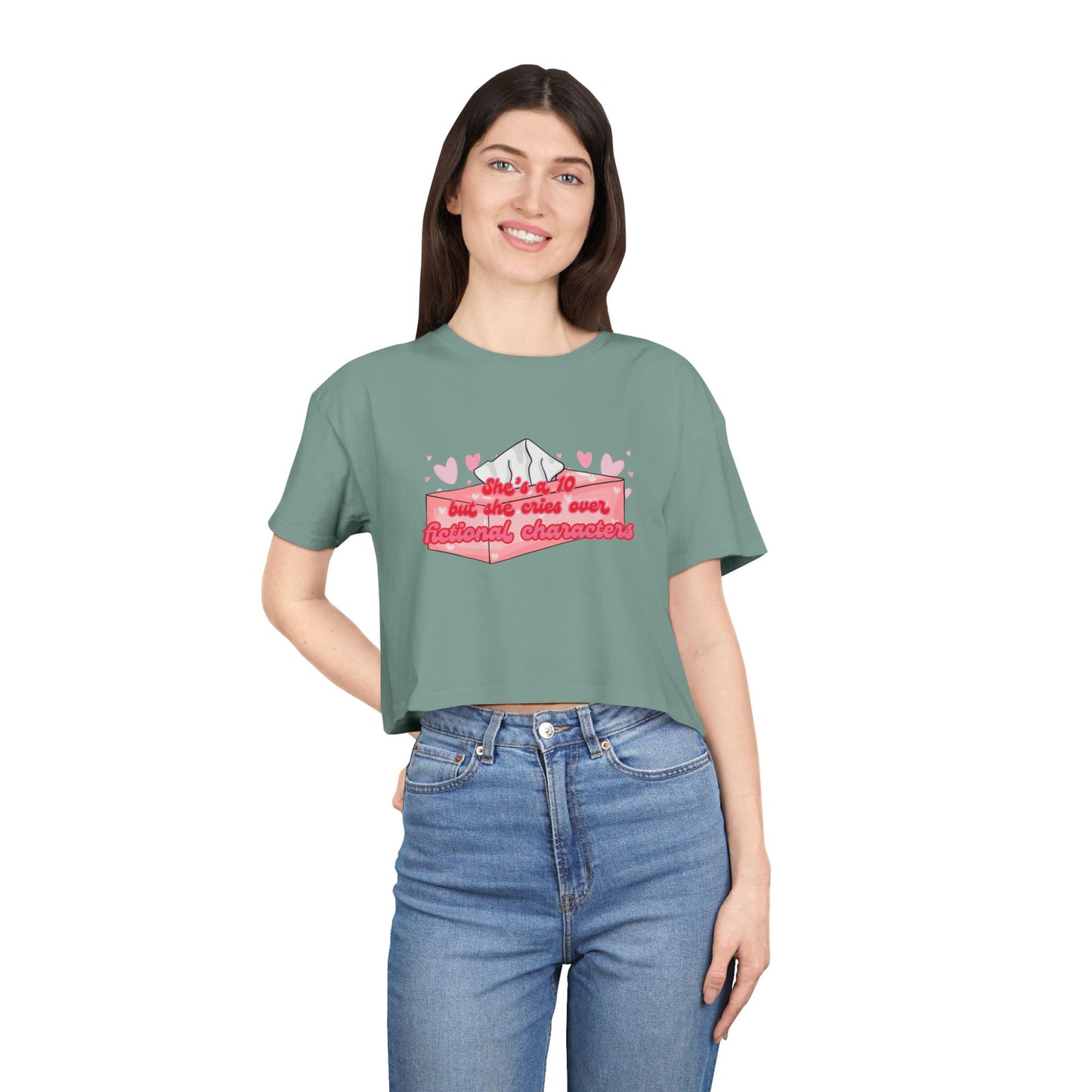 She's a 10 Crop Tee