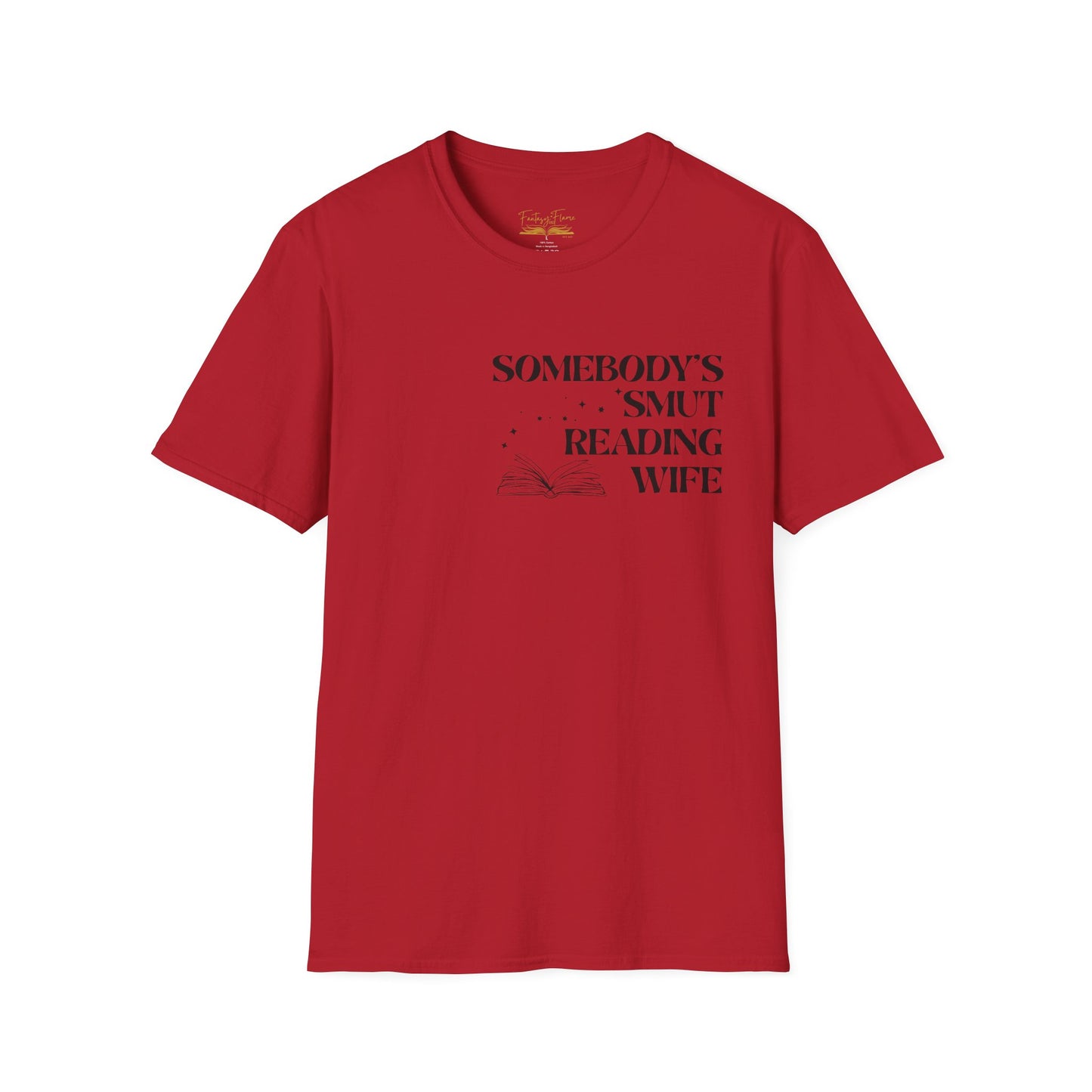 Somebody's Smut Reading Wife Cotton T-Shirt