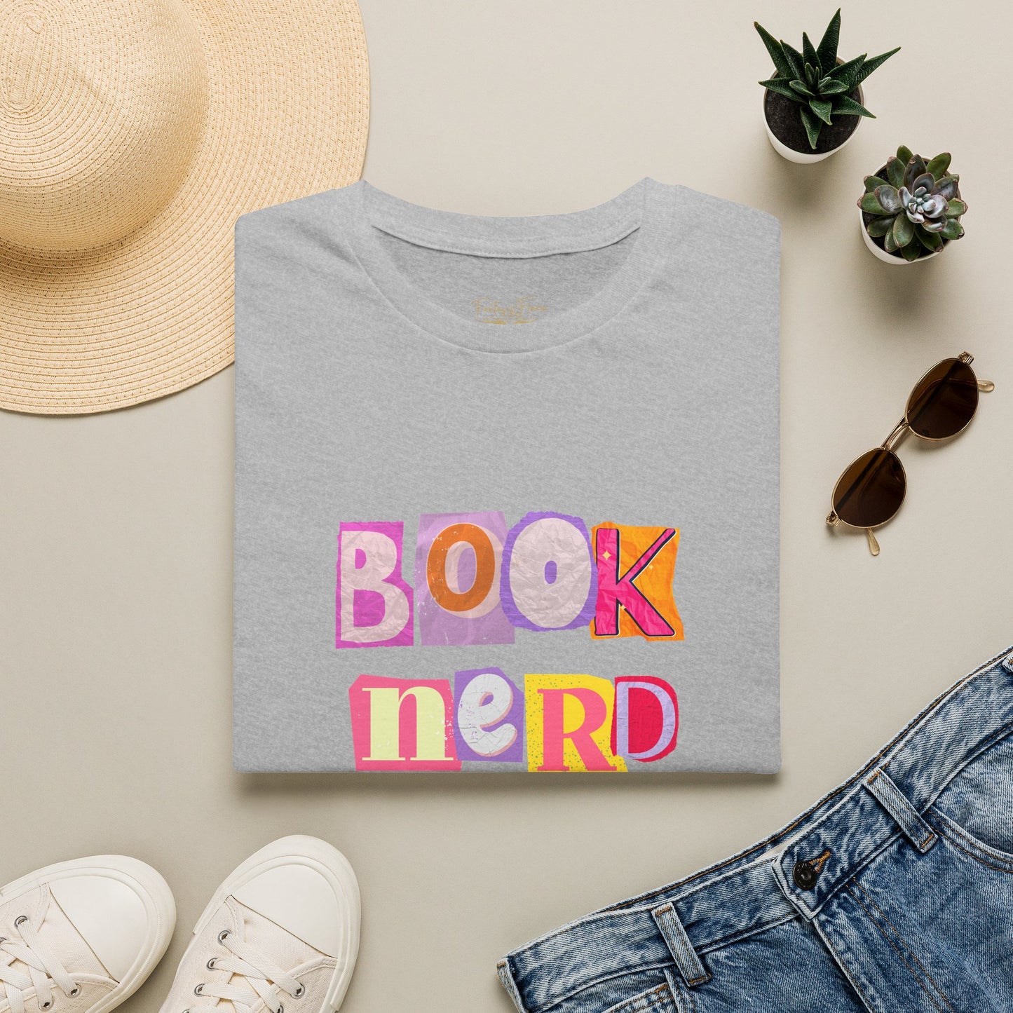 Book Nerd Cotton T-Shirt