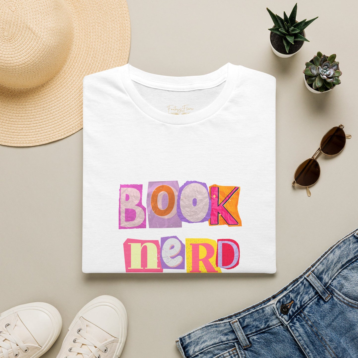 Book Nerd Cotton T-Shirt
