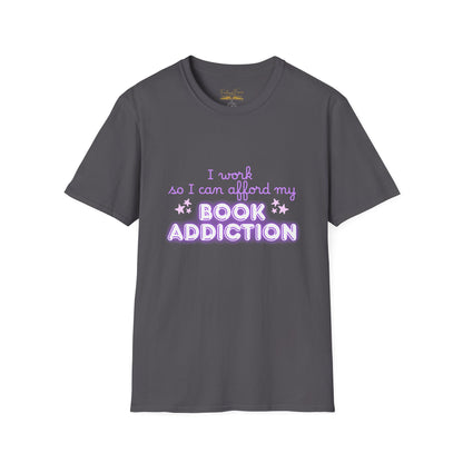 Book Addiction Cotton T-Shirt