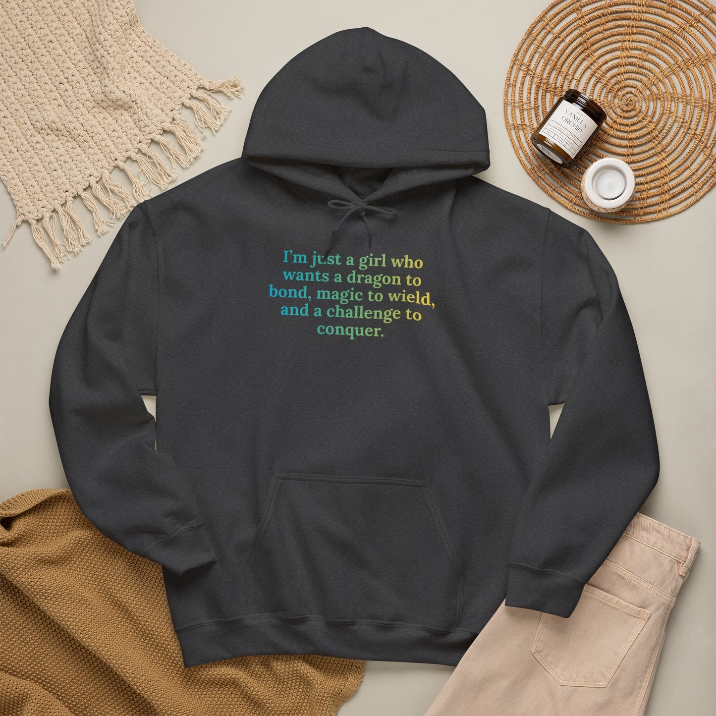Just A Girl Hoodie (alt)