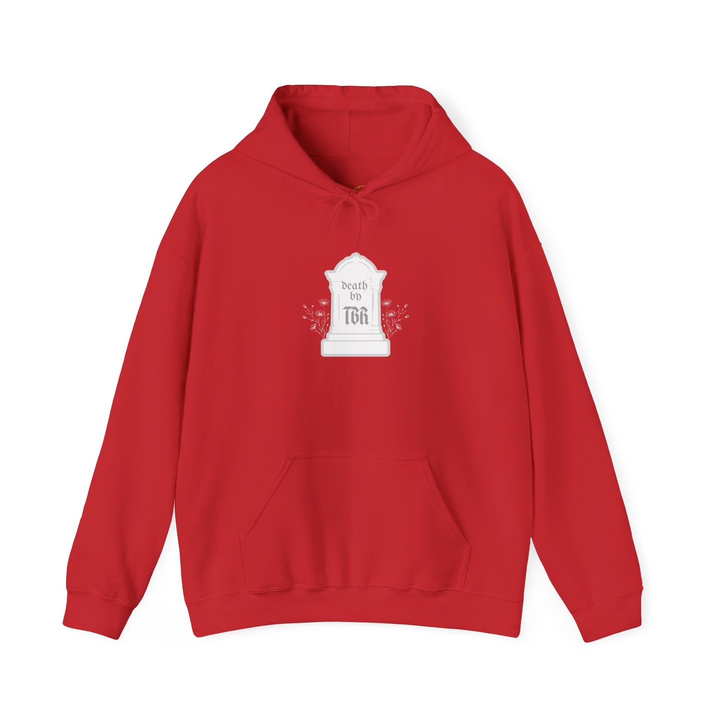 Death By TBR (white script) Hoodie