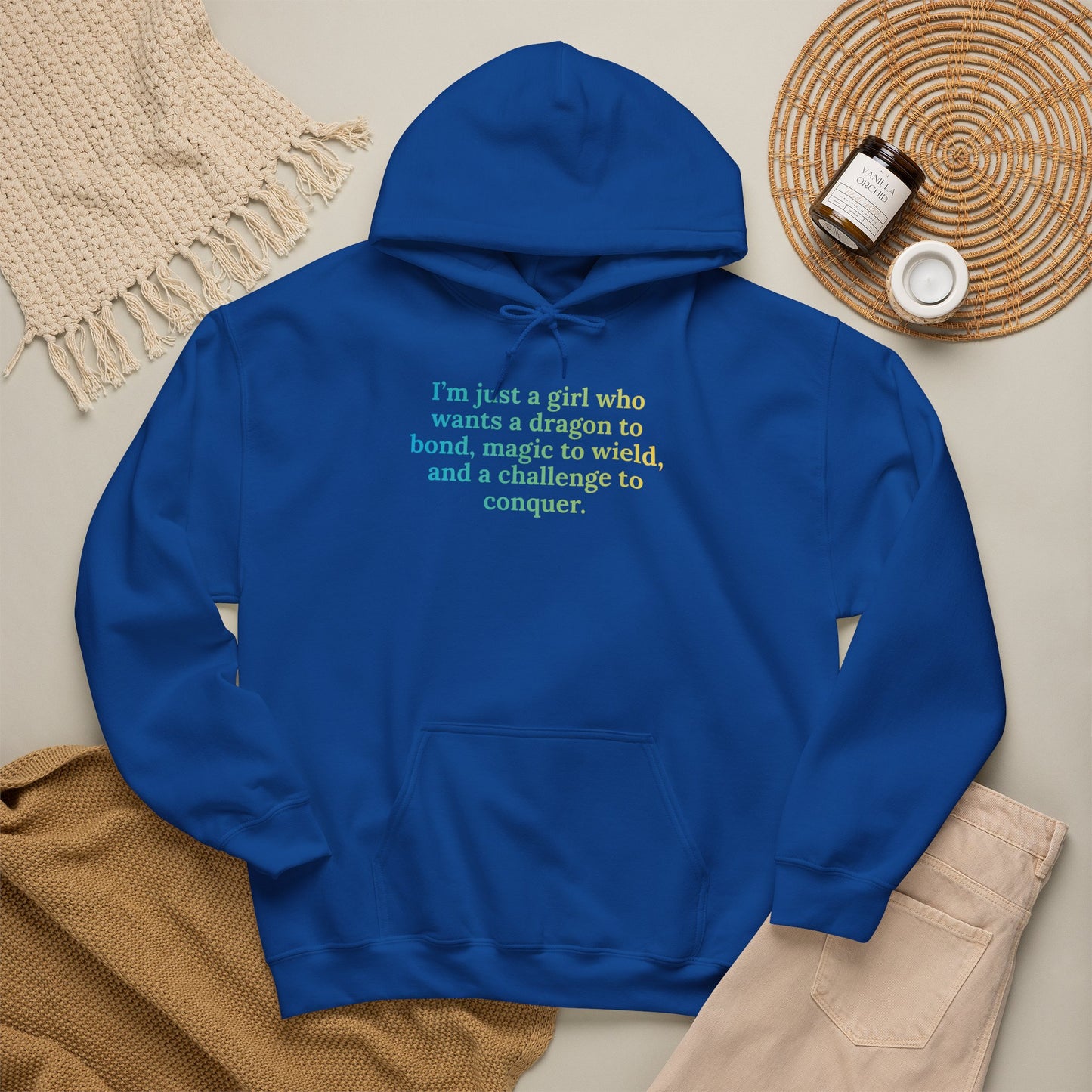 Just A Girl Hoodie (alt)