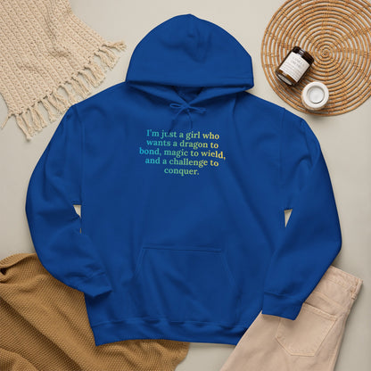 Just A Girl Hoodie (alt)