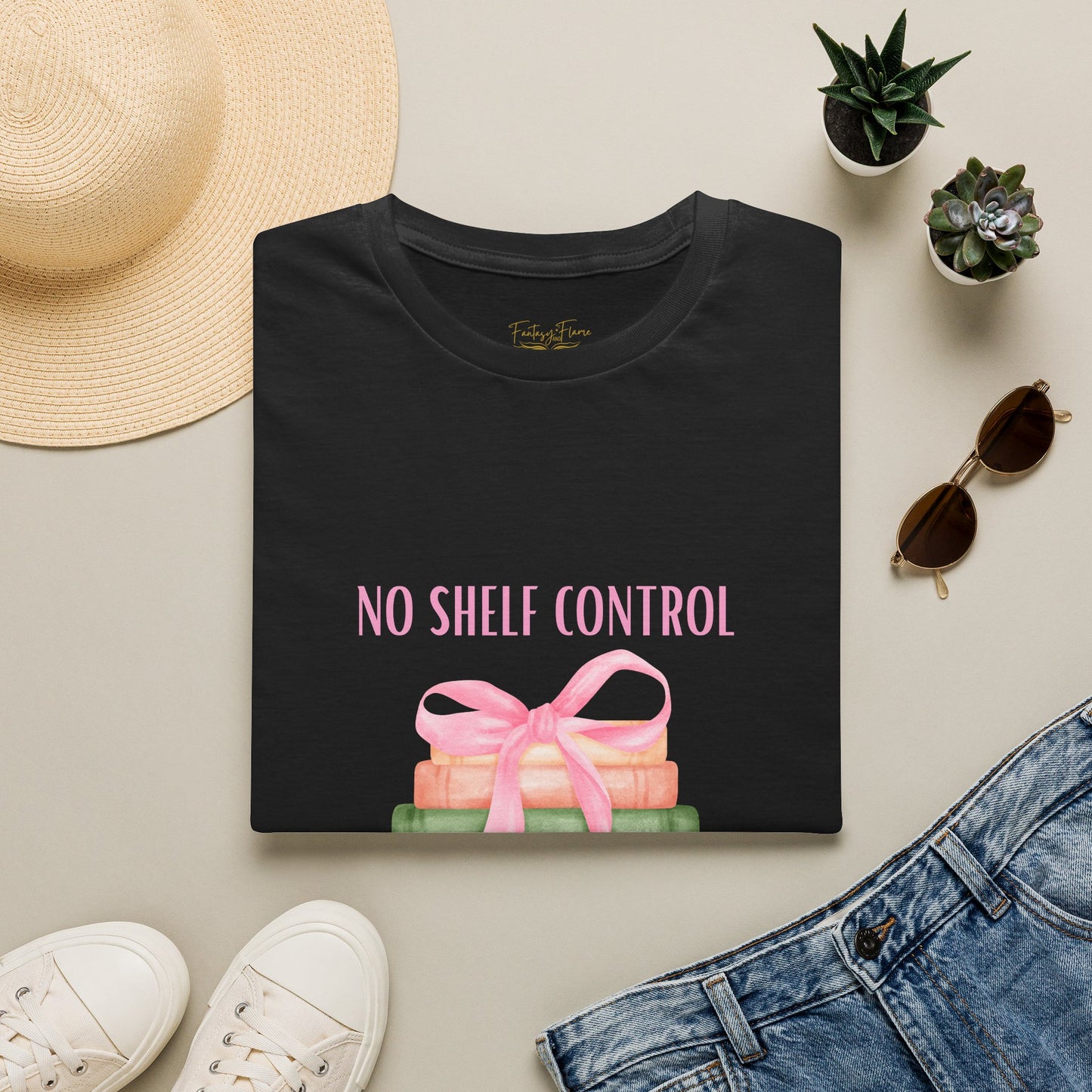 No Shelf Control cotton T-Shirt