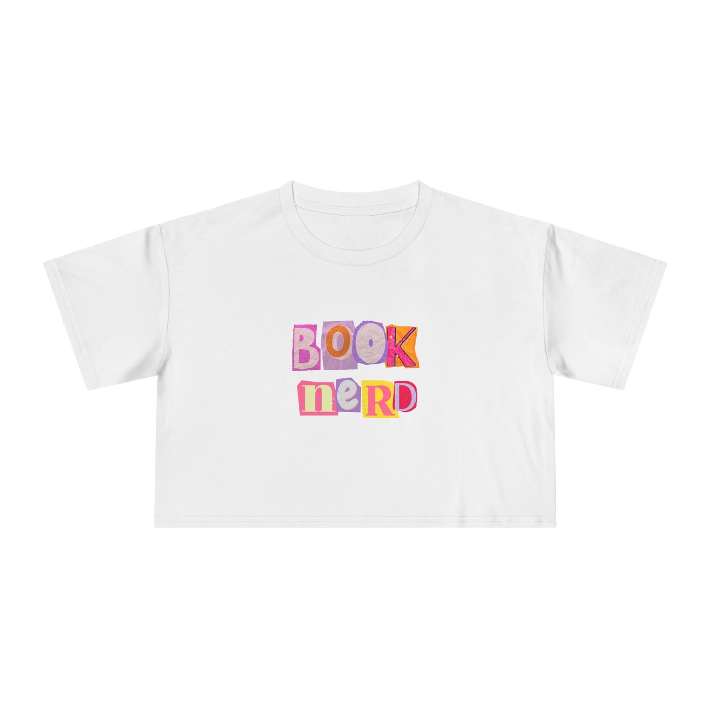 Book Nerd Crop Tee