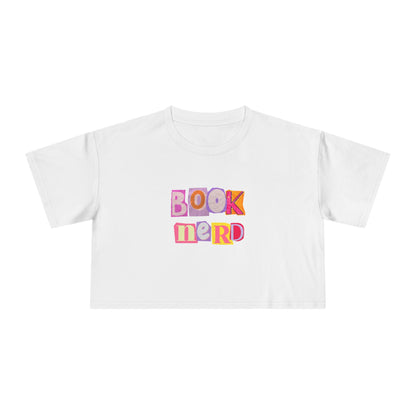 Book Nerd Crop Tee
