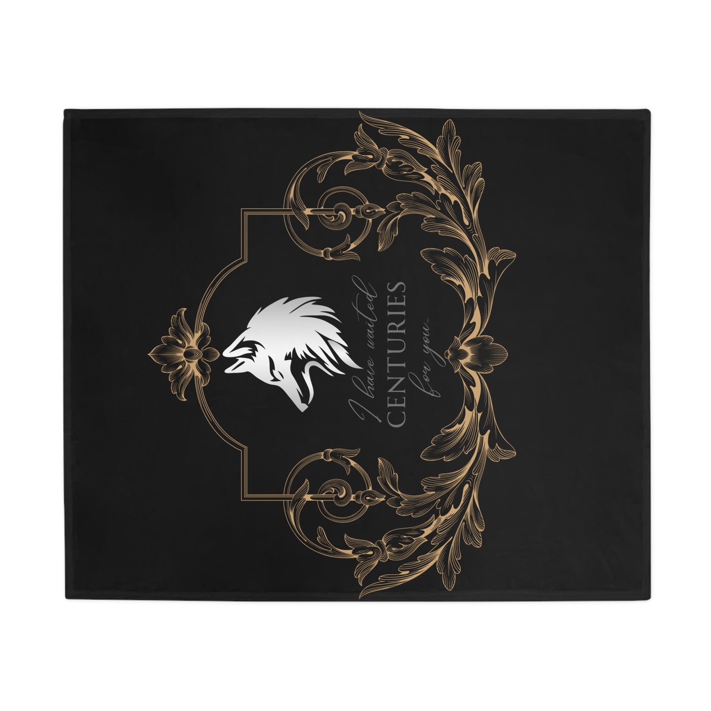 Officially Licensed Anassa Centuries Plush Fleece Blanket - Black