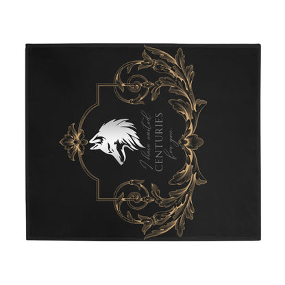 Officially Licensed Anassa Centuries Plush Fleece Blanket - Black