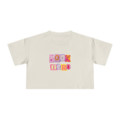 Book Nerd Crop Tee